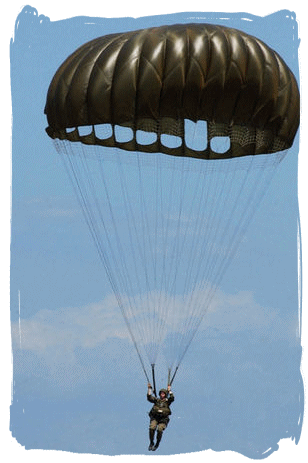 parachute pour l'armée